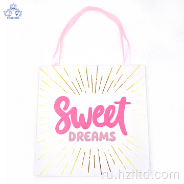 Подвесная декоративная деревянная табличка SWEET DREAM sign